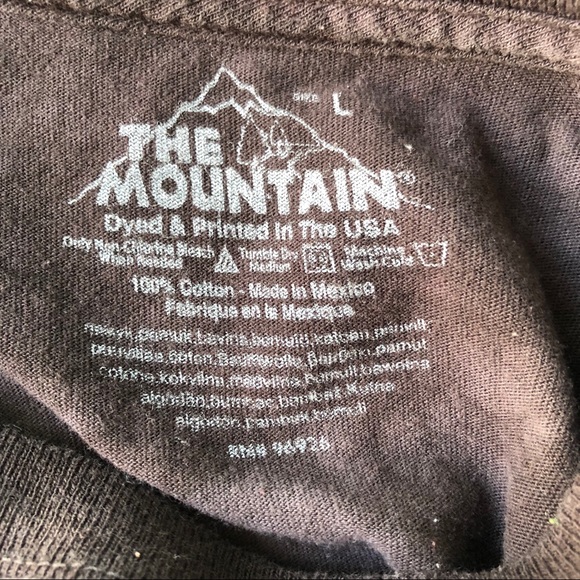 The Mountain Tie Dye Pit Bull Graphic Print Tee - Picture 5 of 5